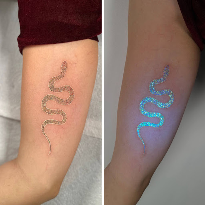 40 UV Tattoos I Created That Only Reveal Their Magic Under Blacklight