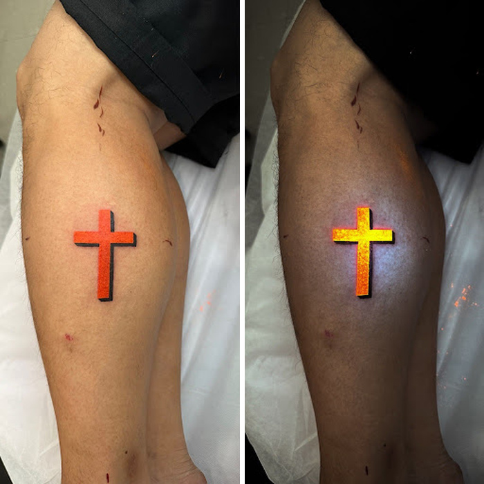 40 UV Tattoos I Created That Only Reveal Their Magic Under Blacklight