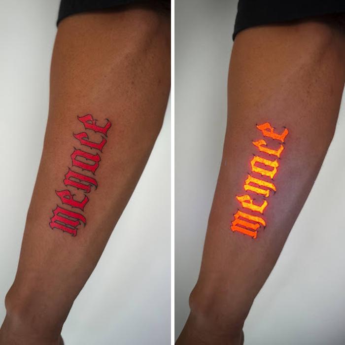 40 UV Tattoos I Created That Only Reveal Their Magic Under Blacklight