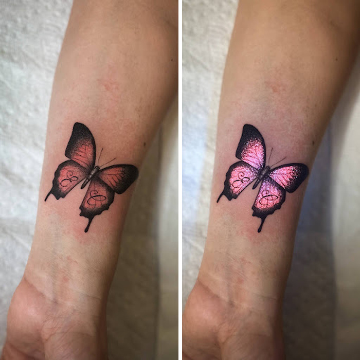 40 UV Tattoos I Created That Only Reveal Their Magic Under Blacklight