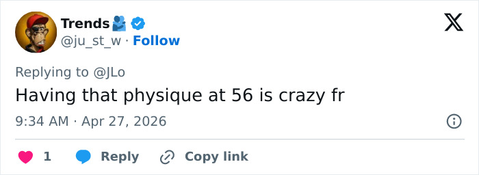 “Still Desperate For Relevance”: 56YO Jennifer Lopez&rsquo;s Gym Photo Sparks Intense Backlash And Online Debate