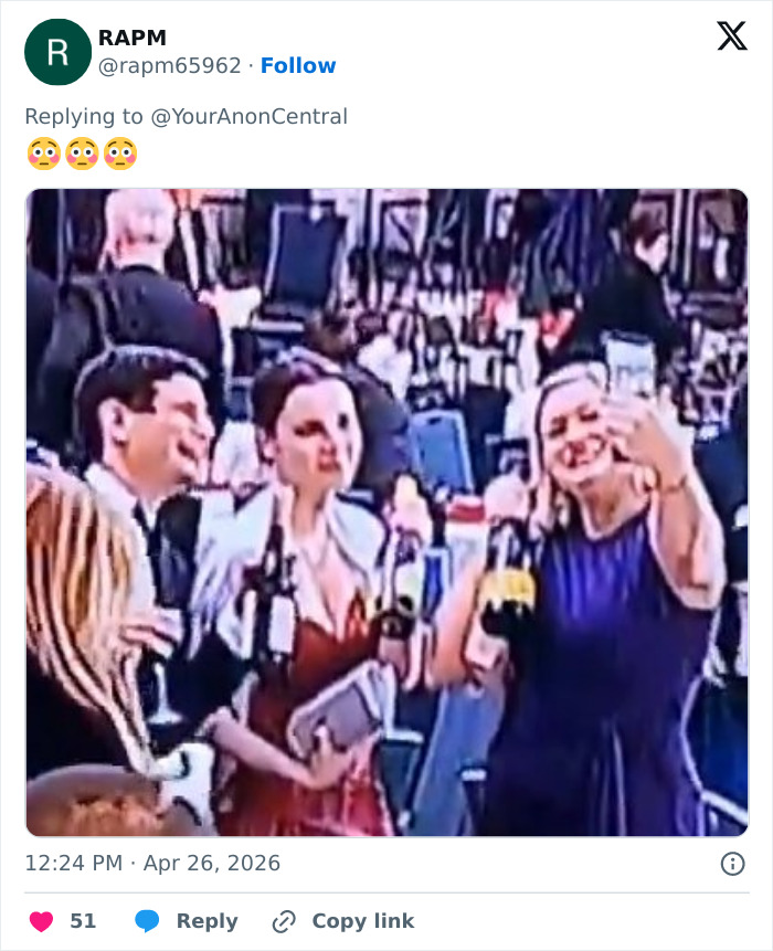 Woman Slammed For Bizarre Act Amid Chaos After White House Correspondents&rsquo; Dinner Attack