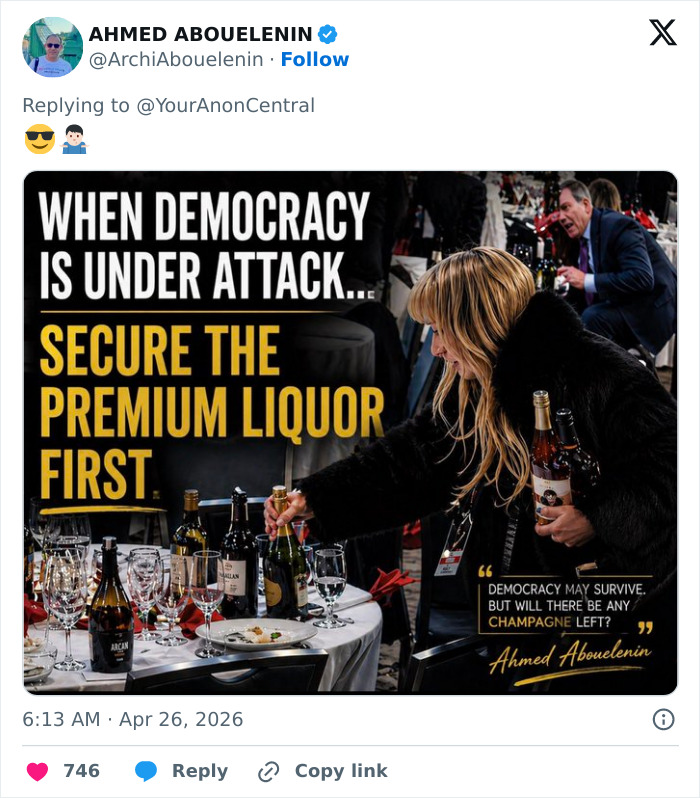 Woman Slammed For Bizarre Act Amid Chaos After White House Correspondents&rsquo; Dinner Attack