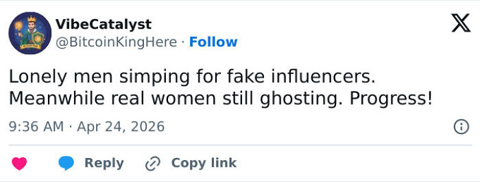 The Grim Warning Sign From AI Influencers That Keep Racking Up Comments From Lonely Men: “Loss Of Humanity”