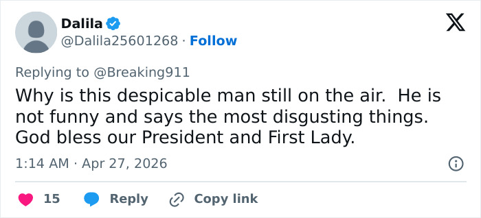 Melania Trump Blasts &lsquo;Coward&rsquo; Jimmy Kimmel Over Monologue Delivered Days Before WHCD Attack