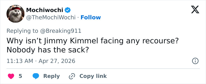 Melania Trump Blasts &lsquo;Coward&rsquo; Jimmy Kimmel Over Monologue Delivered Days Before WHCD Attack