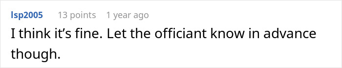 Couple Legally Marries Months Before The Wedding Ceremony, Bride Starts Panicking That It Will Upset Guests