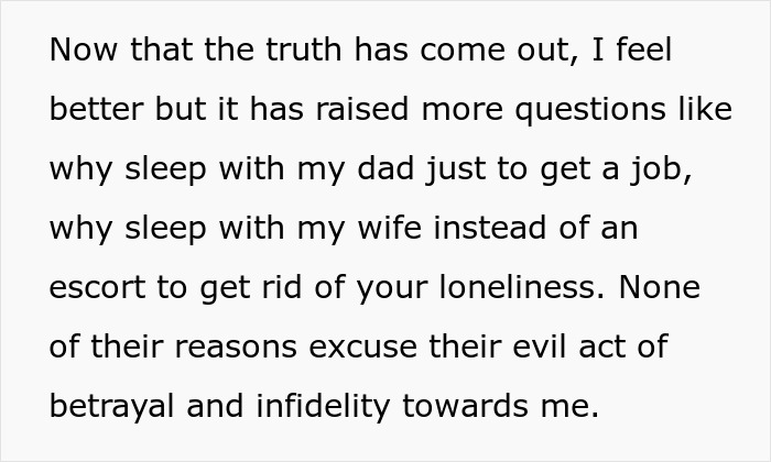 &ldquo;My Wife Doesn’t Know That My Dad Confessed&rdquo;: Man&rsquo;s World Shatters After Learning About A Double Betrayal