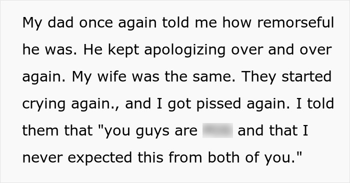 &ldquo;My Wife Doesn’t Know That My Dad Confessed&rdquo;: Man&rsquo;s World Shatters After Learning About A Double Betrayal