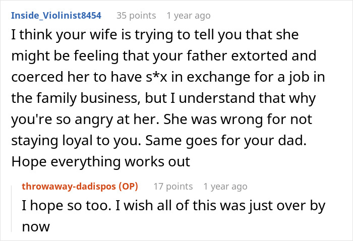 &ldquo;My Wife Doesn’t Know That My Dad Confessed&rdquo;: Man&rsquo;s World Shatters After Learning About A Double Betrayal