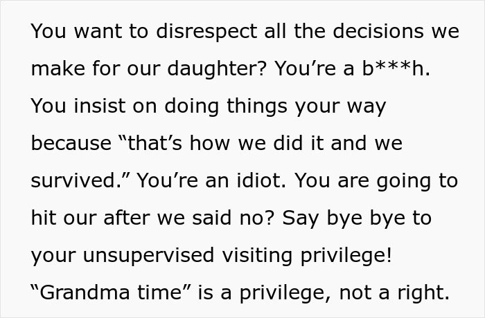 “No Hitting”: Mom Ignores MIL’s Crocodile Tears After She Jokes About Spanking Her Daughter