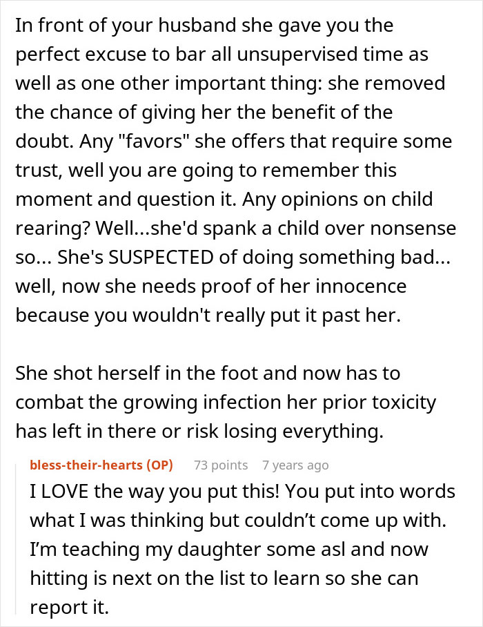 “No Hitting”: Mom Ignores MIL’s Crocodile Tears After She Jokes About Spanking Her Daughter