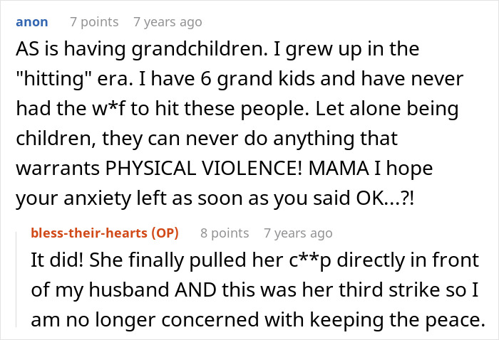 “No Hitting”: Mom Ignores MIL’s Crocodile Tears After She Jokes About Spanking Her Daughter