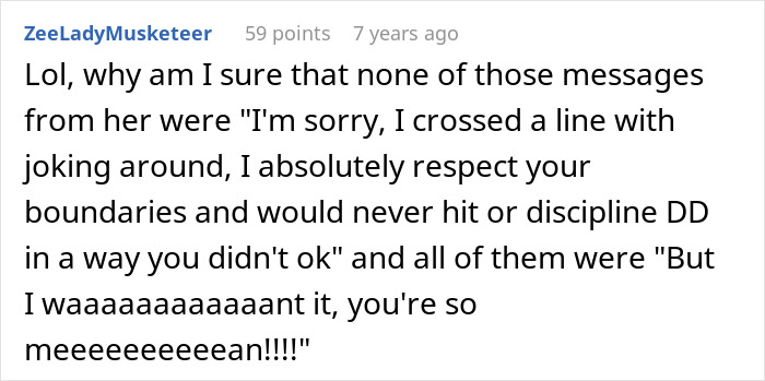 “No Hitting”: Mom Ignores MIL’s Crocodile Tears After She Jokes About Spanking Her Daughter