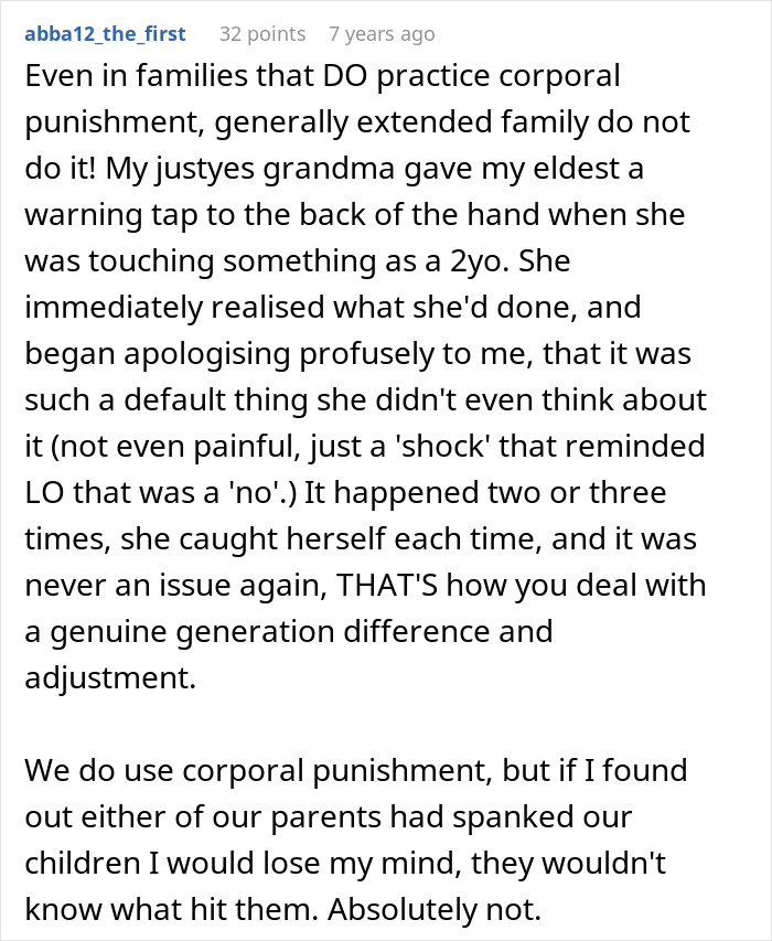 “No Hitting”: Mom Ignores MIL’s Crocodile Tears After She Jokes About Spanking Her Daughter