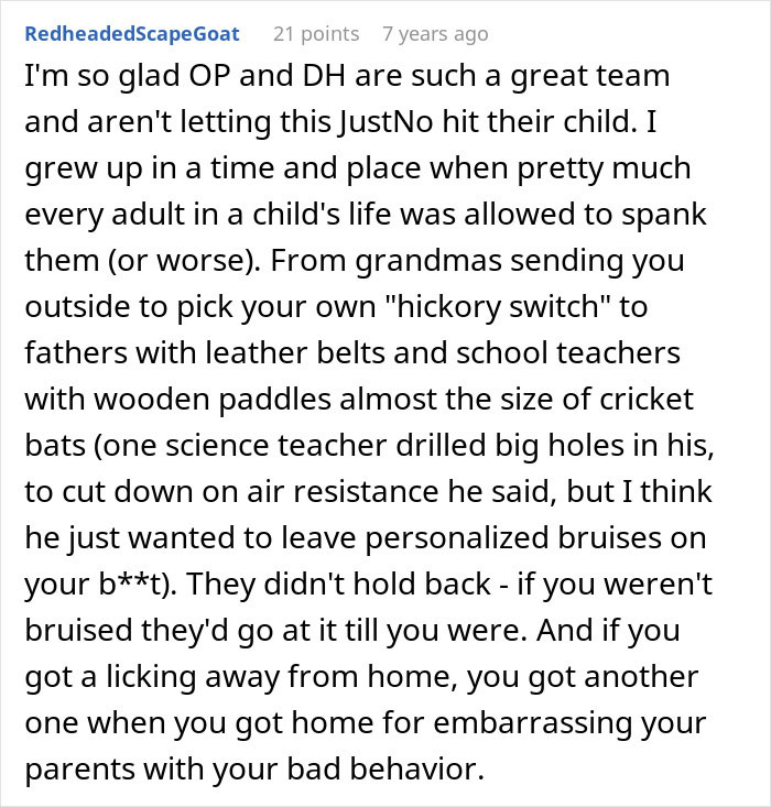 “No Hitting”: Mom Ignores MIL’s Crocodile Tears After She Jokes About Spanking Her Daughter