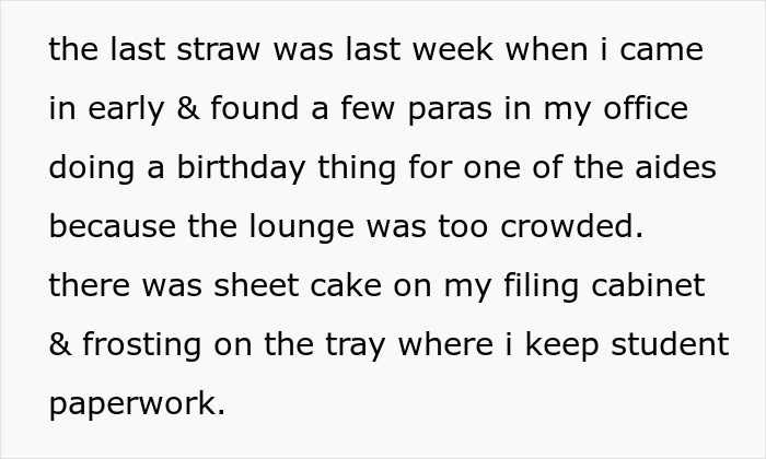 Staff Offended When Counselor Locks Their Private Office, Mad As Nobody Can Secretly Use It Anymore
