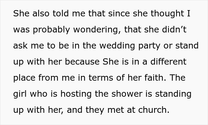 Christian Bride Excludes Muslim Best Friend From Wedding, Sends Her The Gift Registry Anyway