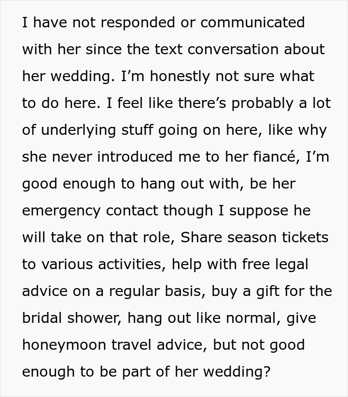 Christian Bride Excludes Muslim Best Friend From Wedding, Sends Her The Gift Registry Anyway