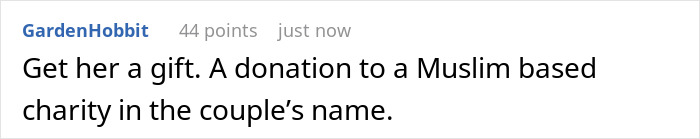 Christian Bride Excludes Muslim Best Friend From Wedding, Sends Her The Gift Registry Anyway