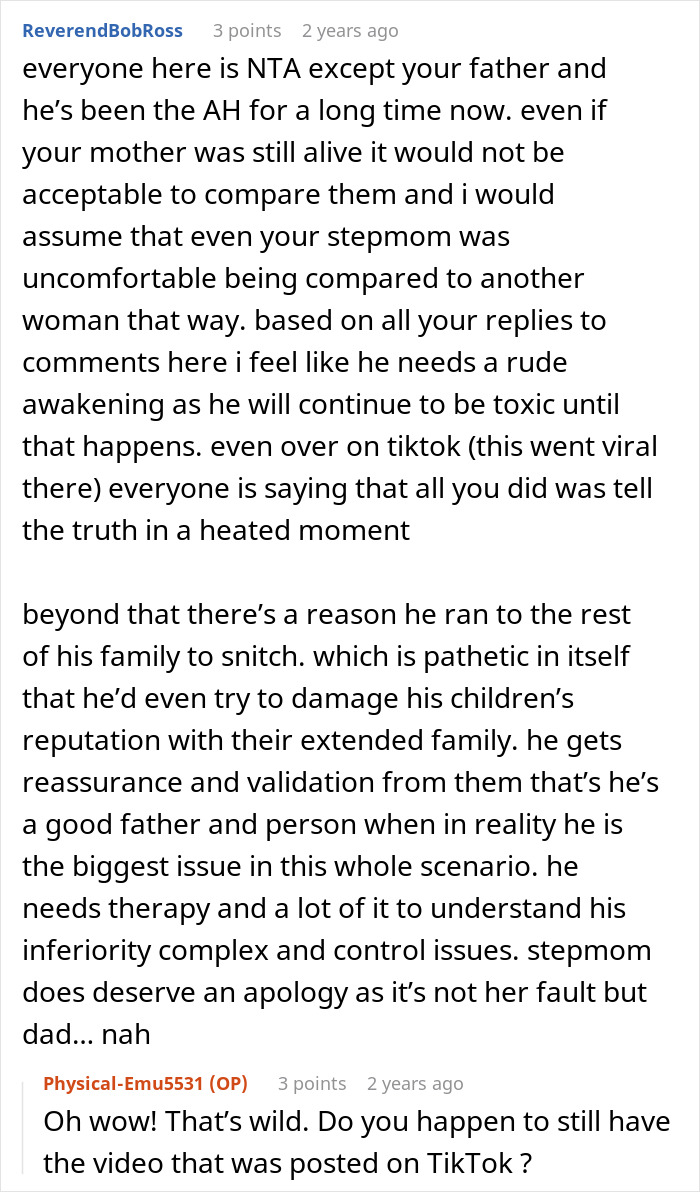 Dad Pushes Kids To Replace Late Mom With Stepmom, Teen Says He&rsquo;s The Reason They Don&rsquo;t Like Her