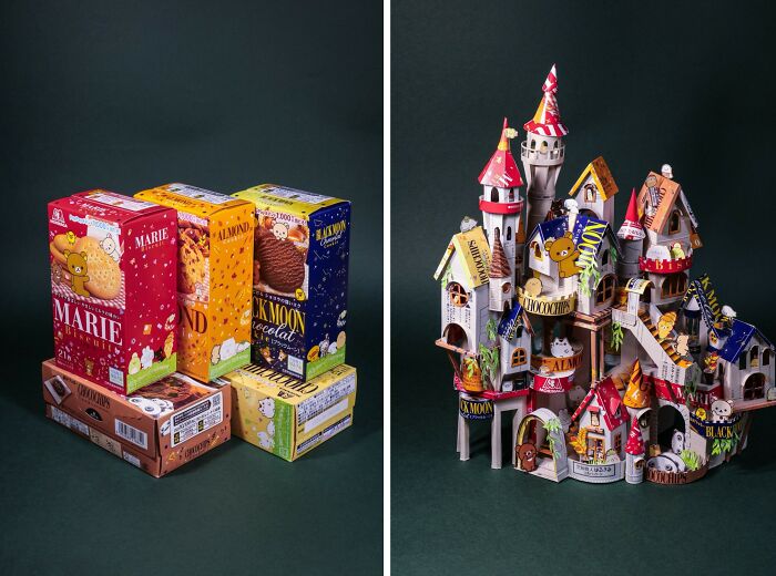 Japanese Artist Turns Product Packaging Into Art, And The Result Might Amaze You (21 New Pics)