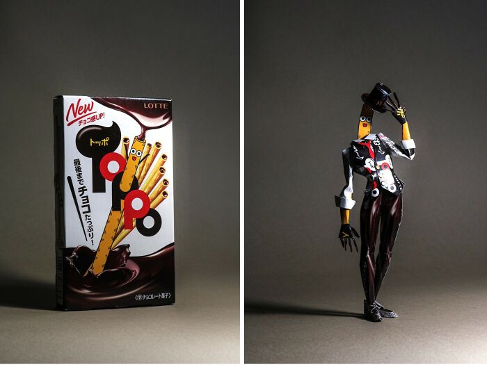 Japanese Artist Turns Product Packaging Into Art, And The Result Might Amaze You (21 New Pics)