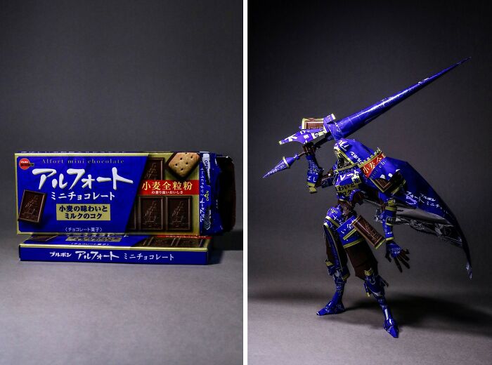 Japanese Artist Turns Product Packaging Into Art, And The Result Might Amaze You (21 New Pics)