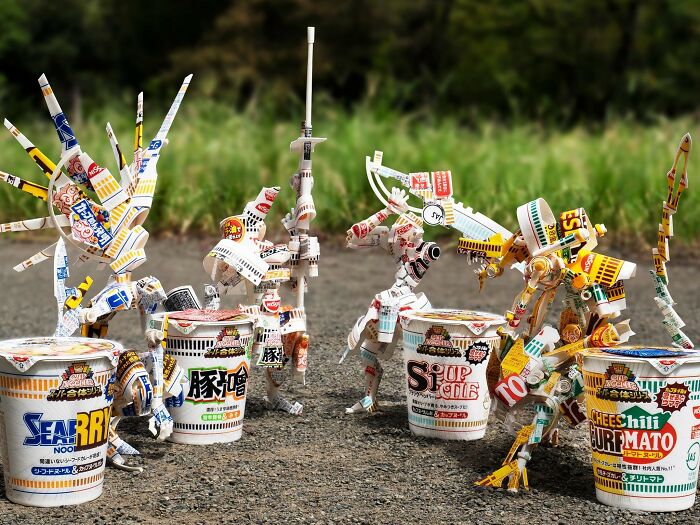 Japanese Artist Turns Product Packaging Into Art, And The Result Might Amaze You (21 New Pics)