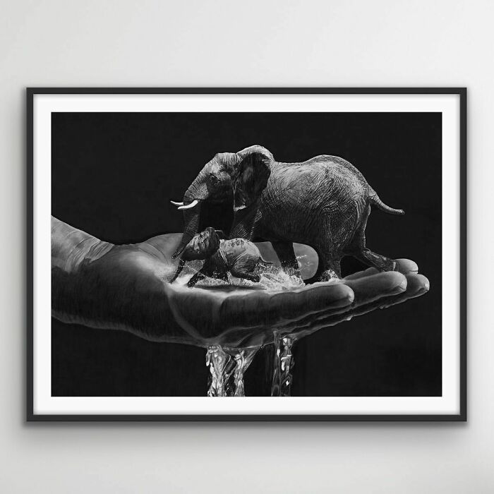 20 Stunning Charcoal Drawings Of Animals Created By A Father-Daughter Duo