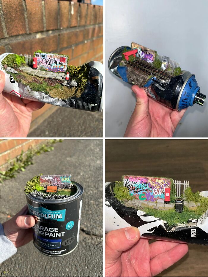 63 Genius Ways Creative People Turned Trash Into Something Surprisingly Useful Or Artistic