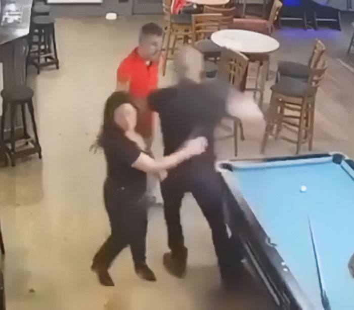 Viral Video Of Husband Knocking Out Drunk Who Groped His Wife At A Bar Sparks Debate