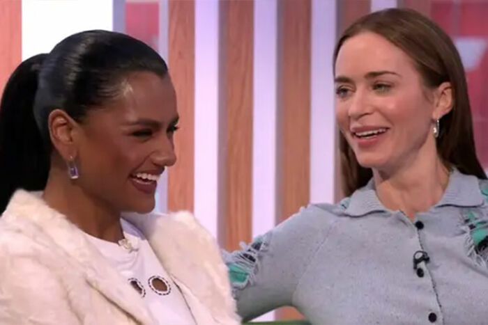 Meryl Streep And Stanley Tucci&rsquo;s Viral Eye Roll Toward Emily Blunt During Awkward Interview