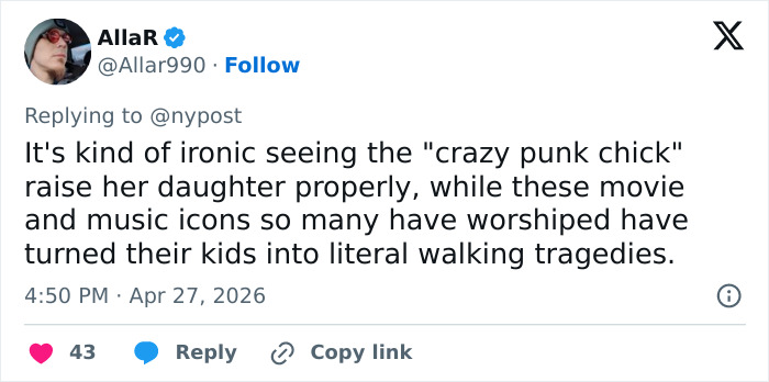 Pink Under Fire Over 14YO Daughter Willow’s “Inappropriate” Red Carpet Look