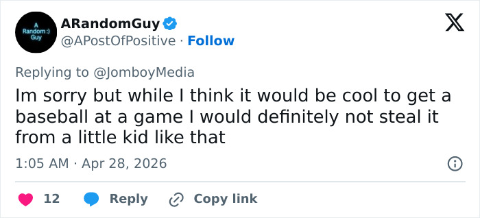 Fury Erupts After Man Grabs Baseball From Young Girl, Reporter Restores Justice