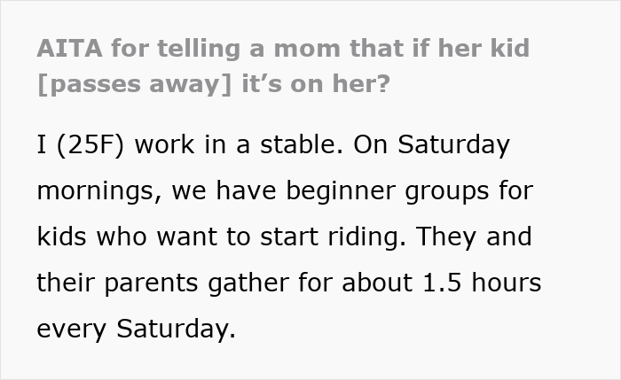 Disruptive Kid Nearly Hurts Himself At Stable, His Toxic Mom Escalates Things From Zero To 100