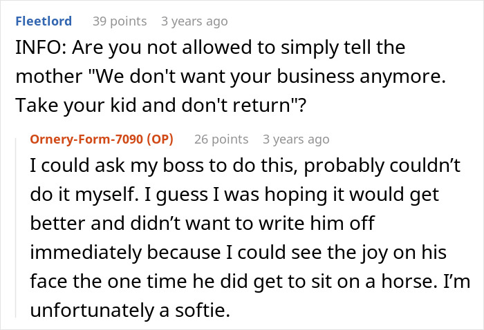Disruptive Kid Nearly Hurts Himself At Stable, His Toxic Mom Escalates Things From Zero To 100