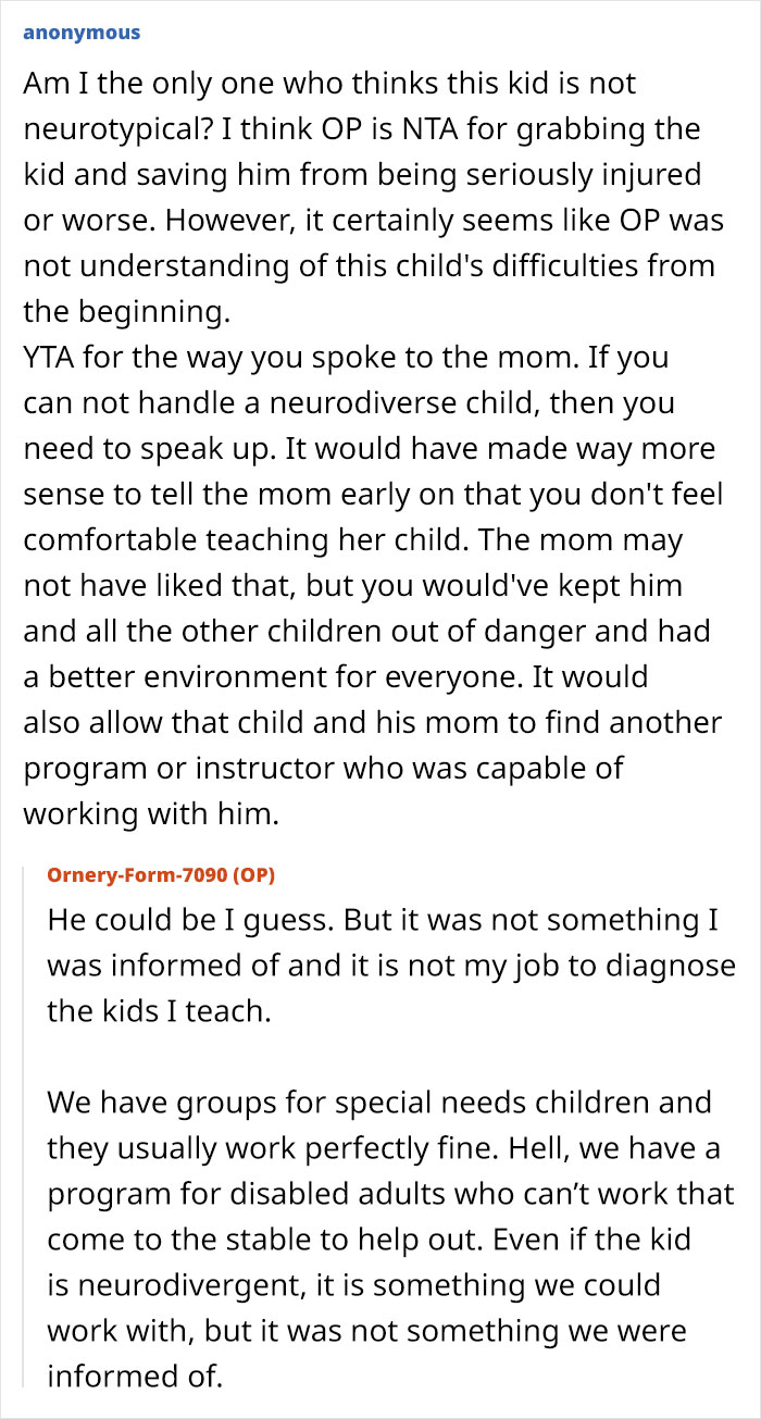 Disruptive Kid Nearly Hurts Himself At Stable, His Toxic Mom Escalates Things From Zero To 100