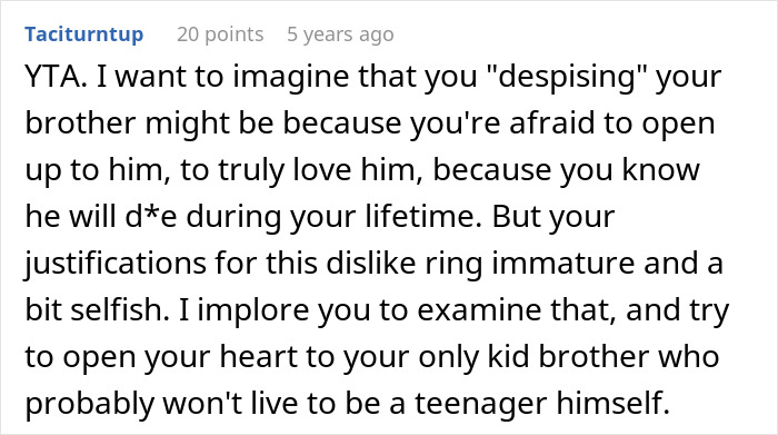 The Internet Calls Out This College Student After She Reveals Why She Hates Her Disabled Brother