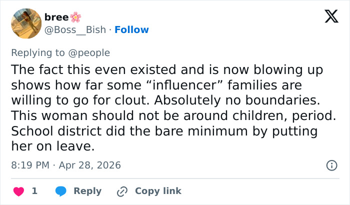 Influencer Noah Beck’s Mom Placed On Leave By School District After Inappropriate Video With Son Resurfaces