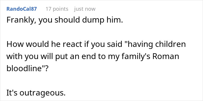 Italian Woman’s Engagement Falls Into Doubt After Native Fiancé’s Family Rejects Her For Her Blood