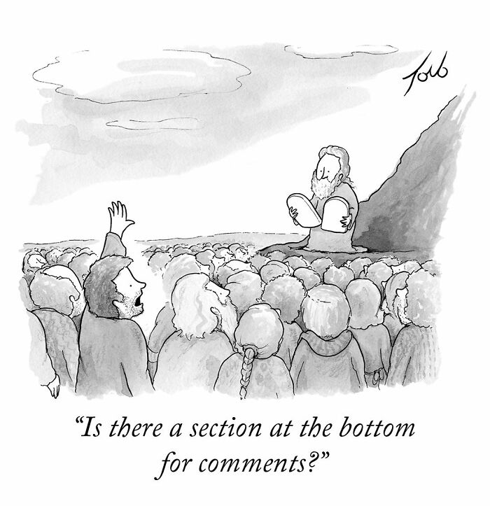 61 Witty One-Panel Comics By Tom Toro (New Pics)