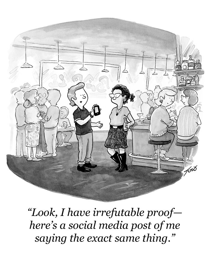 61 Witty One-Panel Comics By Tom Toro (New Pics)