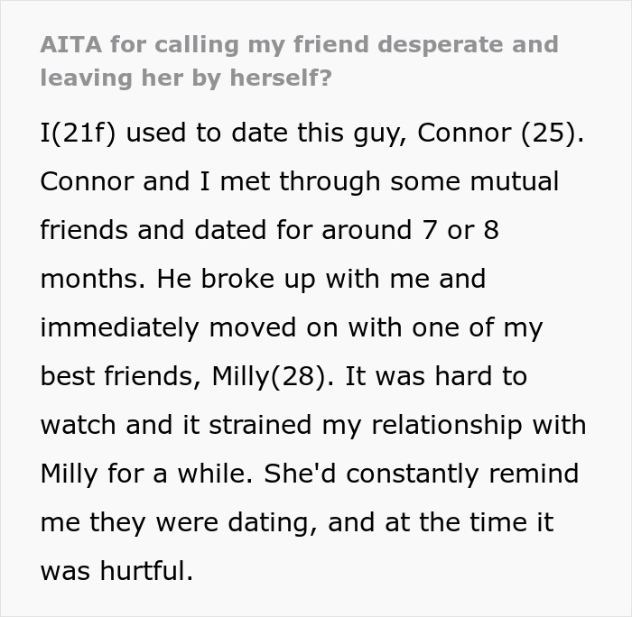 Woman Leaves Friend In Crisis After Realizing What She Was Really Trying To Do: &ldquo;I&rsquo;m Moving On With My Life&rdquo;