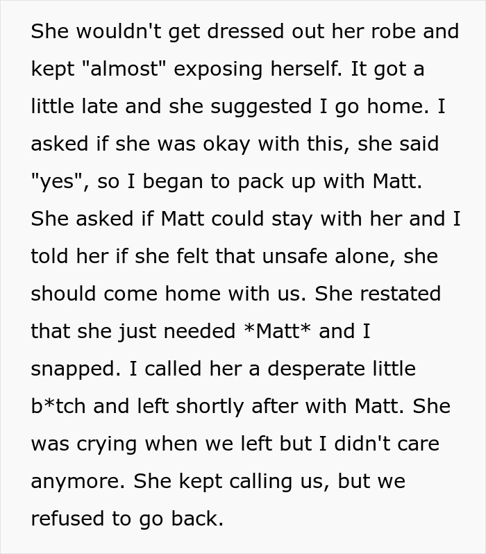 Woman Leaves Friend In Crisis After Realizing What She Was Really Trying To Do: &ldquo;I&rsquo;m Moving On With My Life&rdquo;