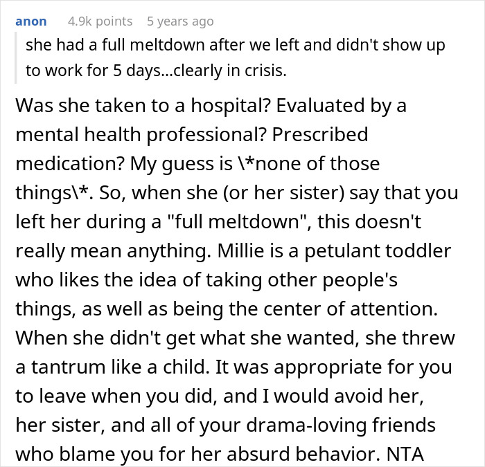 Woman Leaves Friend In Crisis After Realizing What She Was Really Trying To Do: &ldquo;I&rsquo;m Moving On With My Life&rdquo;