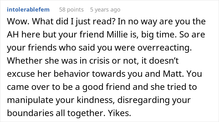 Woman Leaves Friend In Crisis After Realizing What She Was Really Trying To Do: &ldquo;I&rsquo;m Moving On With My Life&rdquo;