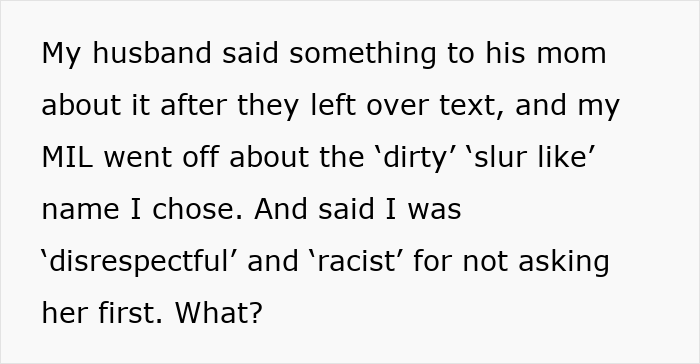 Controlling MIL Picks A Messy Fight Over A Baby Name, Gets Escorted Out By Police At Family Dinner