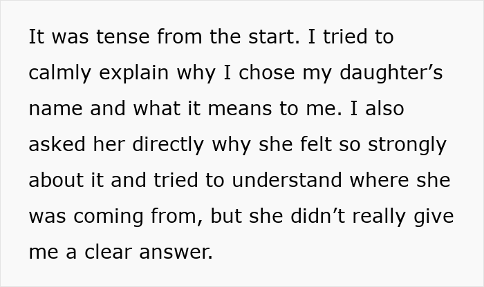 Controlling MIL Picks A Messy Fight Over A Baby Name, Gets Escorted Out By Police At Family Dinner