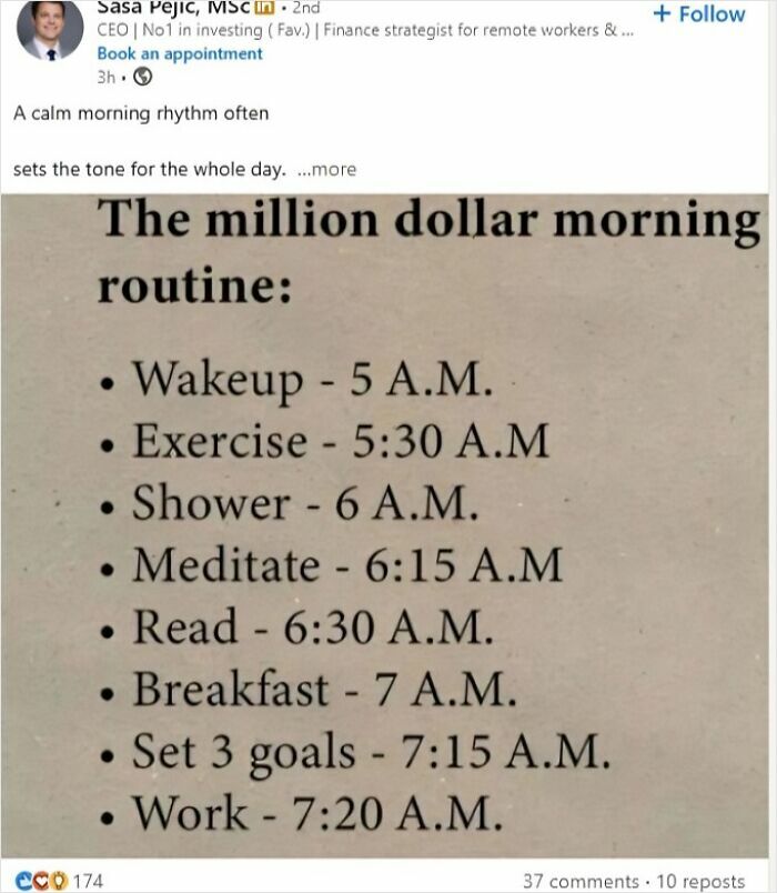 “5AM Success Bro”: 83 LinkedIn Posts So Cringey, They Turned Into Roast-Worthy Content